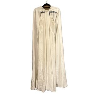 Marchessa Note Ivory Halter Neckline Embellished Gown Dress Size 12